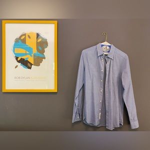 H&M Sky Blue Dress Shirt - Small (M)